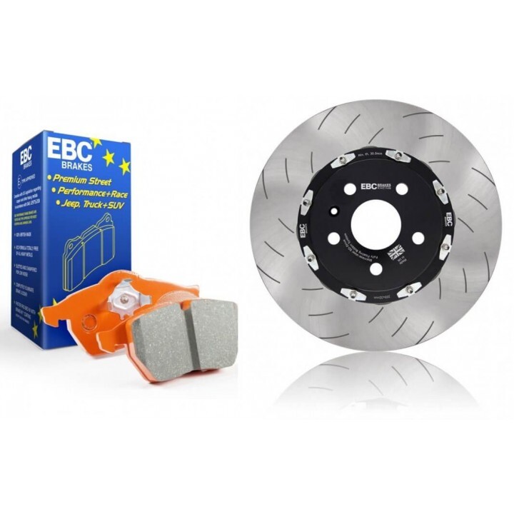 Audi – EBC Brakes S25KF1012 Front Stage 25 Redstuff Pads & Racing 2-Piece Rotors