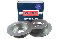 2x Brake Discs Pair Solid fits HYUNDAI ACCENT MC 1.6 Rear 05 to 10 With ABS G4ED