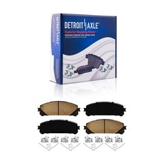 Front Disc Rotors Brake Pads Kit for Toyota Highlander Sienna Lexus NX200t RX350