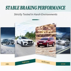 280mm Front Disc Brake Rotors Set For Colorado 2004 2005-2008 Canyon I-280 I-350