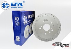 REAR LH BRAKE ROTOR SOLID & GEOMET COATED D&S 291mm FOR TOYOTA SIENNA 04-10 3.3L