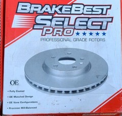 BrakeBest Select Pro Brake Rotor, 580543PRM