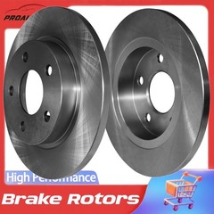 2x Rear Disc Brake Rotor for Ford Taurus Mercury Sable 93-05 Lincoln Continental