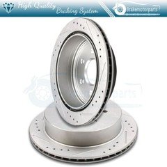 Rear Brake Rotors For 2005-2008 2009 2010 Infiniti QX56 NISSAN TITAN