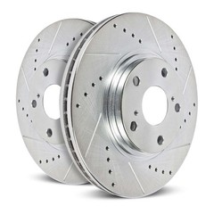 PowerStop AR8587XPR Disc Brake Rotor Set For Select 02-10 Ford Mercury Models