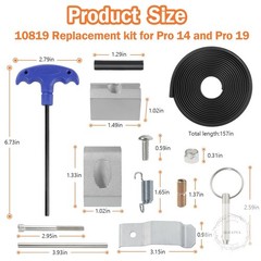 10819 Brake Tune Up Kit Brake Parts for Tapco Pro 14 and Pro 19, Pro II, Pro III