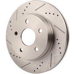 For Dodge Ram 1500 2007-2010 For Ram 1500 2011-2018 Drill Brake Rotor Front