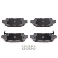 296mm Front 291mm Rear Drilled Rotors Brake Pads for 2007 – 2013 Nissan Altima