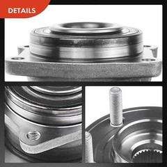 Front & Rear Drilled Brake Rotor & Pads + Hub Bearing for Chrysler Sebring Dodge