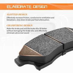 Front Rear Drilled Brake Rotors Ceramic Pad For Dodge Ram 1500/2500/3500 2003-08