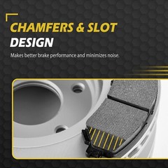 Front Rotors Brake Pads for 2008 – 2014 Scion xD 2009 – 2019 Toyota Corolla