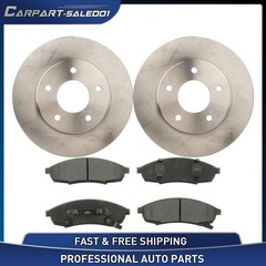 10.5″ Front Disc Brake Pad and Rotor Kit for 1988 1989 Buick Regal 2.8L