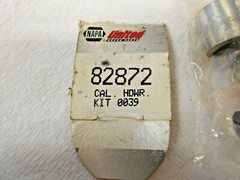 NAPA United Brake Parts Disc Brake Hardware Kit 82872 NOS