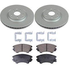 KIT-090221-186 Sure Stop Brake Disc and Pad Kits 2-Wheel Set Front for Chevy