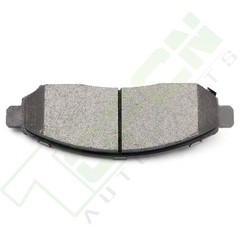 2X Front Brake Discs Rotors And 4X Ceramic Pads For 2005-2017 Frontier Drilled