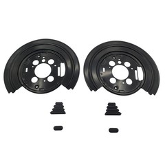 For Aspen Durango Rear Brake Rotor Backing Plate 52113468AF New Dust Shield Set