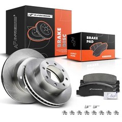 A-Premium Front Disc Brake Rotors & Ceramic Pads for Ford F-250 Super Duty 05-12