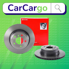 Brembo Vented Rear Brake Discs Pair For BMW X5 40e xDrive 2015-2018 320 mm