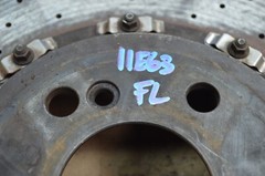 2011 W212 MERCEDES E63 AMG FRONT RIGHT & LEFT SIDE BREMBO BRAKE DISC ROTOR