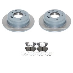 DuraGo Rear Rotors TRW Pro Ceramic Disc Brake Pad Kit For Elantra 2.0 FWD 09-10