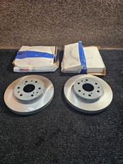 (QTY 2) ProStop AX55097P Brake Rotor Vented Iron Brake Rotor For GMC Yukon 07-20