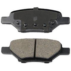 Rear Disc Brake Rotors and Ceramic Brake Pads For Chevrolet Impala 2011-2016