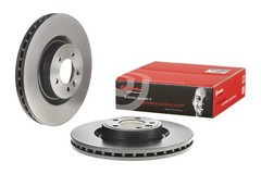 Brembo Front PVT Coated 363mm Brake Disc Rotor For Discovery Range Rover Sport