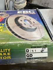 Vauxhall / Opel Astra F Rear Brake Discs (Pair) D761 – New Old Stock NOS