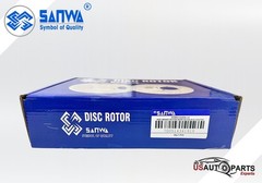 REAR LH BRAKE ROTOR SOLID & GEOMET COATED D&S 269mm FOR TOYOTA SOLARA 02-08 3.0L