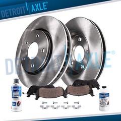 256mm Rear Brake Rotor Ceramic Pad for 2002-2003 Audi TT Quattro Volkswagen Golf