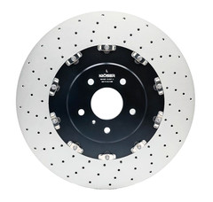 New Left For Nissan GT-R Front Brake Discs Rotor Drilled Floating – 40206KB50A