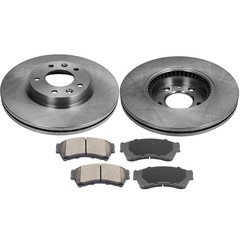 Front Brake Pads And Rotors For Ford Fusion 2007-2012 Lincoln MKZ Zephyr