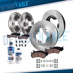 Front & Rear Brake Rotors Brake Pads for Honda Accord Coupe Rotor Pad Brakes Kit