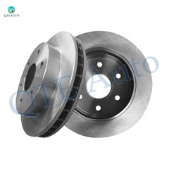 Front 294.9mm Brake Disc Rotors For 1988-1995 GMC K2500 Full Cast Rotor