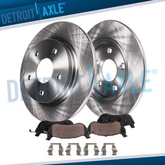 10.28″ Rear Disc Rotors Ceramic Brake Pads for 2006 – 2012 Eclipse Galant 2.4L