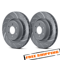 EBC 3GD Series Sport Dimpled & Slotted Brake Rotors for 13-14 Subaru Outback