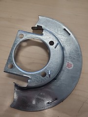 GM 25846355 Front Brake Dust Shield NOS