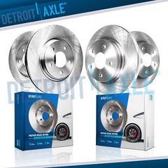 Front and Rear Disc Brake Rotors for 2002-2005 Ford Explorer Mercury Mountaineer
