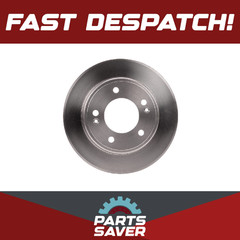 2x Brake Discs Pair Solid fits HYUNDAI i30 GD 1.6D Rear 11 to 17 D4FB 261.9mm