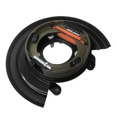 For Ford F-250 F-350 Excursion Rear Left Parking Brake Assembly w/ Backing Plate