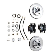 For 1960-70 Chevy C10 Front Truck Disc Brake Conversion Wheel Component Kit 5Lug