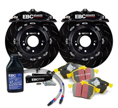 EBC 4 Pistons 355x32mm BBK Big Brake Kit for 19-22 Veloster N Kona N i30 [Black]
