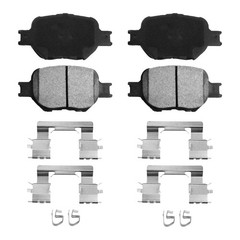 Front Rear Brake Rotors Brake Pads Kit for 2005-2007 2008 2009 2010 Scion TC