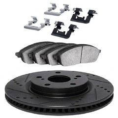 For Buick Allure 2010 Rotor Set | Front | Excluded Calipers Drilled And Slotted