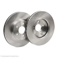 2x APEC Front Brake Discs For FORD MONDEO III Turnier (B 150kW/204HP/2967cc