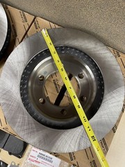 2005-2023 TOYOTA TACOMA 4WD GENUINE OEM FRONT BRAKE ROTORS OEM PADS & SHIM KIT