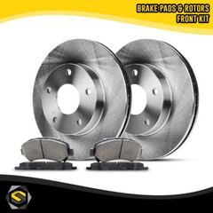 Front Brake Rotors & Ceramic Pads Kit for Honda Odyssey 1999-2004 5 Lug