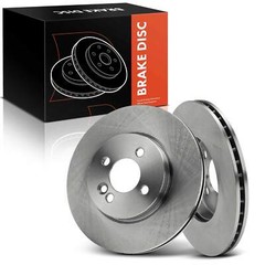 2Pcs Disc Brake Rotors for Mini Cooper 2007 2008 2009-2016 Front Left & Right