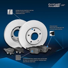 10.5″ Front Disc Brake Pad and Rotor Kit for 1988 1989 Buick Regal 2.8L