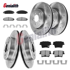 Front Rear Disc Brake Rotors Brake Pads For Dodge Charger Challenger Magnum 300